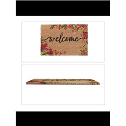 Fußmatte "Welcome" in Bunt - 60 x 40 cm