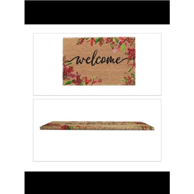 Fußmatte "Welcome" in Bunt - 60 x 40 cm