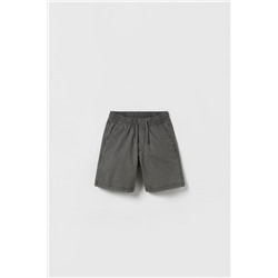 POPLIN BERMUDA SHORTS