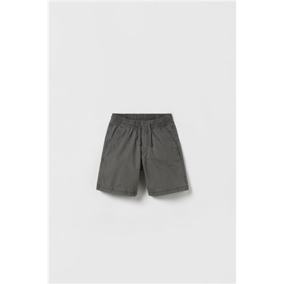 POPLIN BERMUDA SHORTS