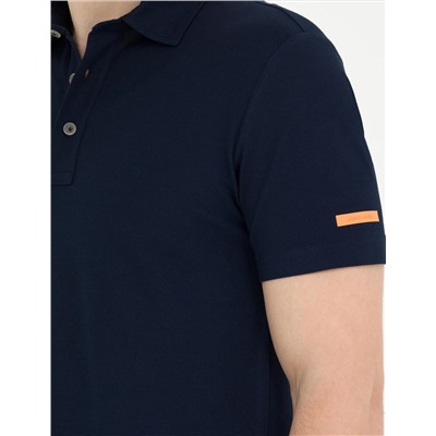 Lacivert Slim Fit Polo Yaka Tişört