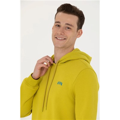 Erkek Fıstık Yeşili Basic Sweatshirt