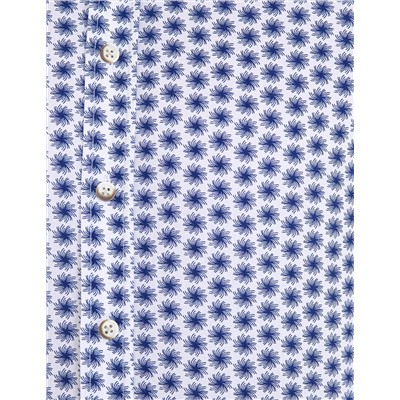 Lacivert Slim Fit Uzun Kollu Gömlek