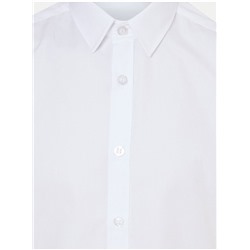 Senior Boys White Short Sleeve School Shirts 2 Pack