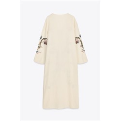 ZW COLLECTION FLORAL EMBROIDERY DRESS