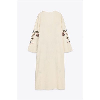 ZW COLLECTION FLORAL EMBROIDERY DRESS