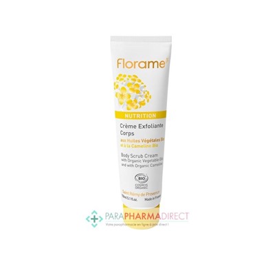 Florame Nutrition Crème Exfoliante Corps 150ml