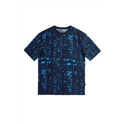 Bad Bear, Rudy Lacivert Erkek Oversize Tişört