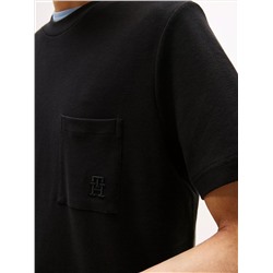 Embroidered Logo Interlock T-Shirt