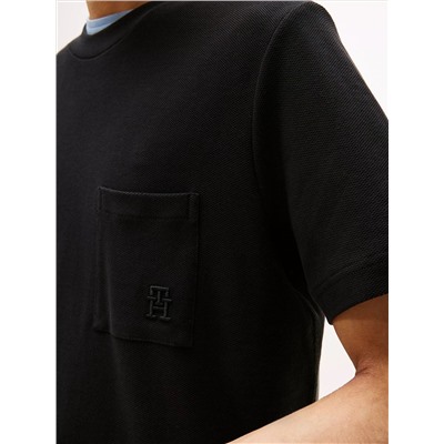 Embroidered Logo Interlock T-Shirt