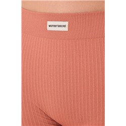 Culotte canalé seamless rosa