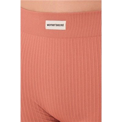 Culotte canalé seamless rosa