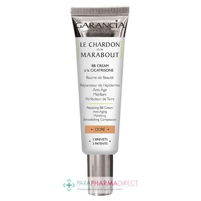 Garancia Le Chardon et le Marabout - BB Cream à la Cicatrisone - Teinte Dorée 30 ml