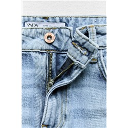 Z1975 MID-WAIST STRAIGHT CROPPED JEANS