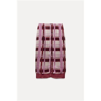 ZW COLLECTION PRINTED SKIRT