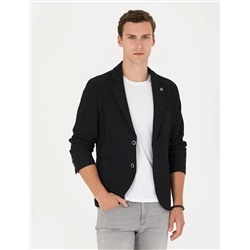 Siyah Ekstra Slim Fit Blazer Ceket