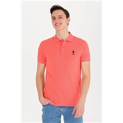 U.S. Polo Assn. Erkek Somon Polo Yaka T-shirt Basic 50264891-VR049