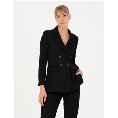 Siyah Slim Fit Ceket