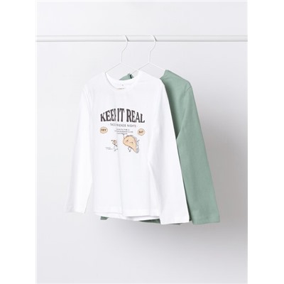 PACK OF 2 PRINTED T-SHIRTS