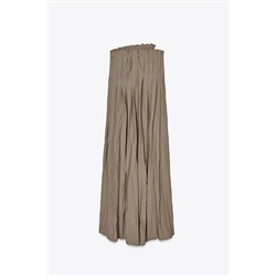 PLEATED WRINKLED DRESS ZW COLLECTION