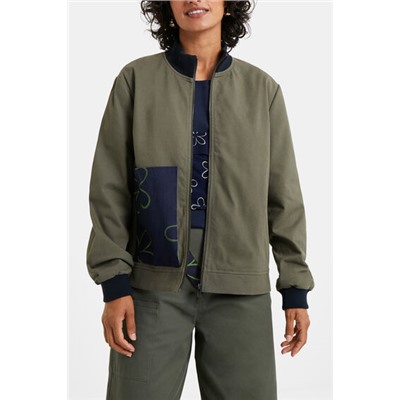 Chaqueta corta cremallera