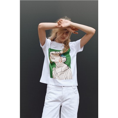 GIRL PRINT T-SHIRT