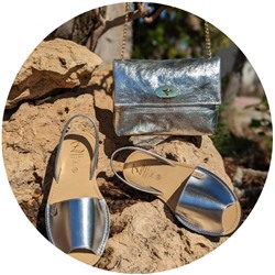 AB. Zapatos 3204 plata+PELLE-007-17 plata АКЦИЯ