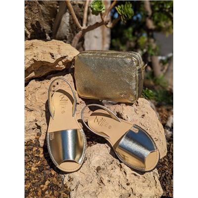 AB. Zapatos 3204 platino+Pelle 21-20 (370) oro