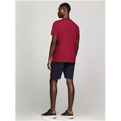 Embroidered Flag Logo T-Shirt