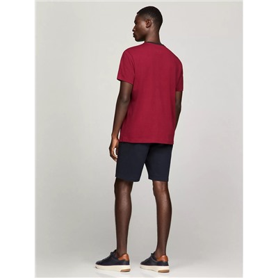 Embroidered Flag Logo T-Shirt
