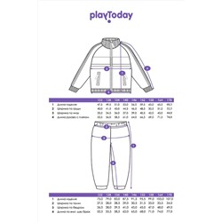Комплект (Толстовка+Брюки) PLAYTODAY, 1023749