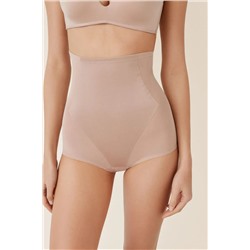 Braga alta moldeadora tul nude