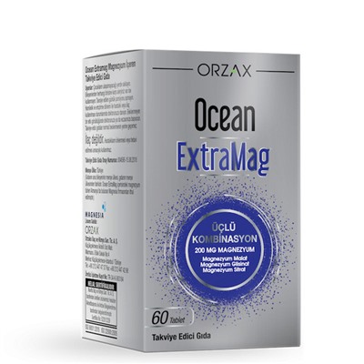 Orzax Ocean ExtraMag Triple Combination Дополнительное питание 60 таблеток