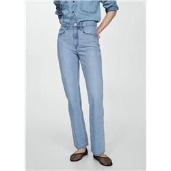 Jeans rectos tiro medio