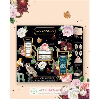 Garancia Coffret Le Jardin Secret - Rituel Anti-Âge Global