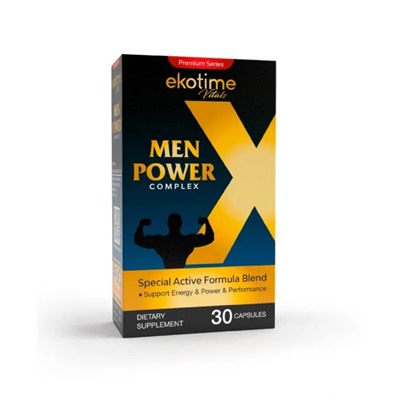 MEN POWER COMPLEX 30 cap Ekotime