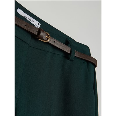 Chinohose mit Gürtel
