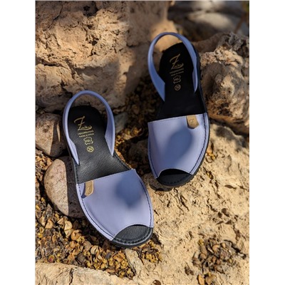 AB.ZAPATOS · 320-8 PC · lila+AB.Z PELLE GLORIA (650) negro