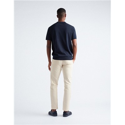 Slim Fit Chino Trousers, Men, Beige