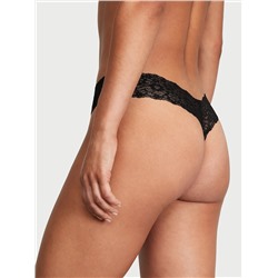 The Lacie Lace-Up Lace Thong Panty