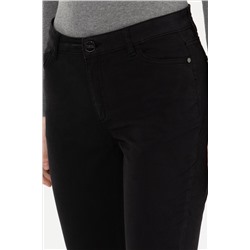 Kadın Siyah Toothpick Fit Pantolon