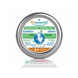 Puressentiel Respiratoire Gommes Menthe Eucalyptus 45 g