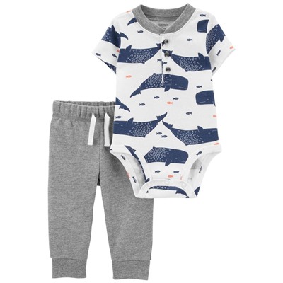 2-Piece Dinosaur Bodysuit Pant Set