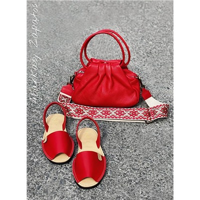 AB. ZAPATOS 320 rojo+PELLE · LUX rojo