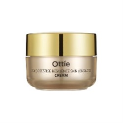 Gold Prestige Resilience Skin Advanced Cream, Питательный крем для упругости кожи с частичками золота