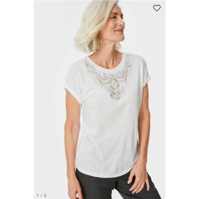 T-Shirt - Glanz-Effekt