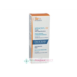 Ducray Keracnyl UV Fluide Anti-Imperfections SPF50+ 50ml