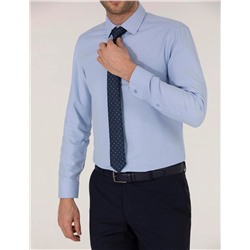 Koyu Mavi Slim Fit Oxford Gömlek