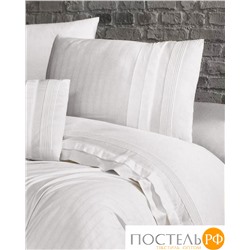 Постельное белье (Сатин де люкс) евро (New Trend White)