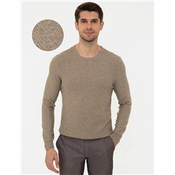 Camel Melanj Slim Fit Kazak